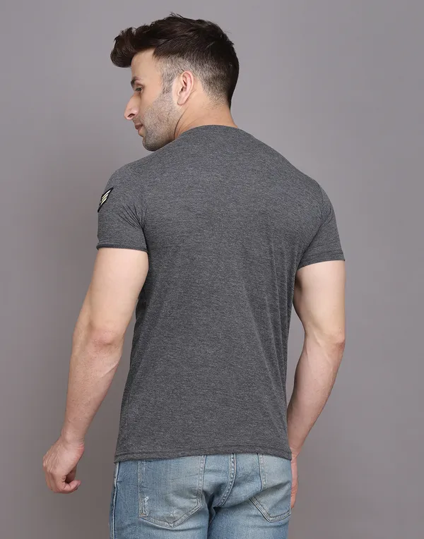 Grey_Cotton_Blend_Round_Neck_Half_Sleeve_T_Shirt_For_Men