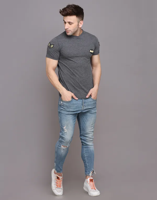 Grey_Cotton_Blend_Round_Neck_Half_Sleeve_T_Shirt_For_Men