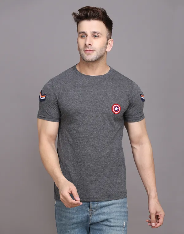 Grey_Cotton_Blend_Round_Neck_Half_Sleeve_T_Shirt_For_Men