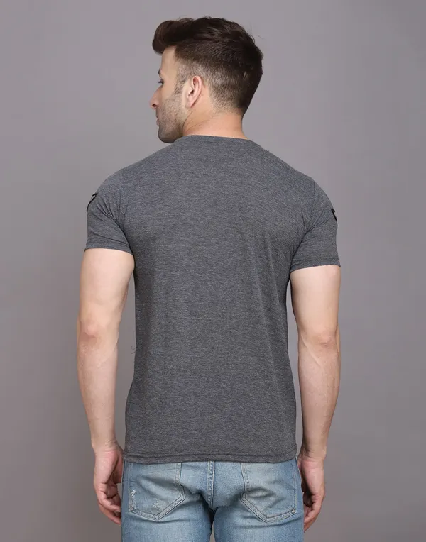 Grey_Cotton_Blend_Round_Neck_Half_Sleeve_T-Shirt_For_Men