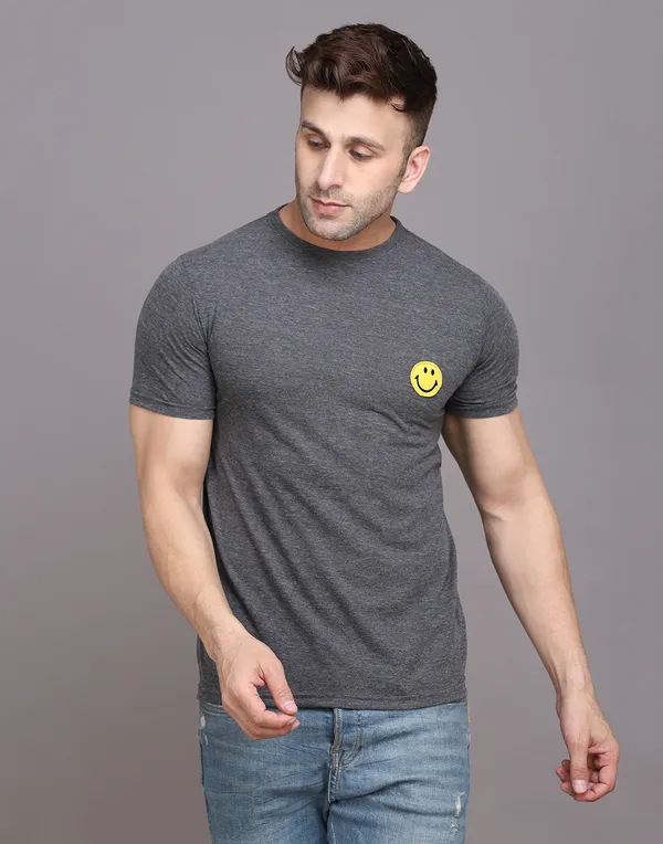 Grey_Cotton_Blend_Round_Neck_Half_Sleeve_T_Shirt_For_Men