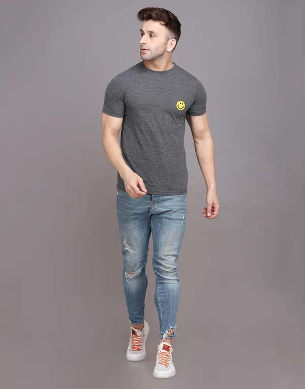 Grey_Cotton_Blend_Round_Neck_Half_Sleeve_T_Shirt_For_Men