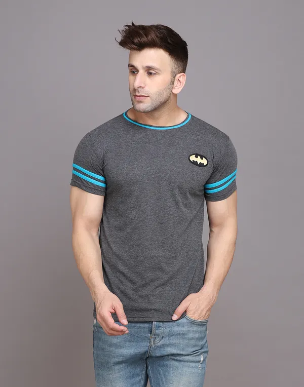 Grey_Cotton_Blend_Round_Neck_Half_Sleeve_T_Shirt_For_Men