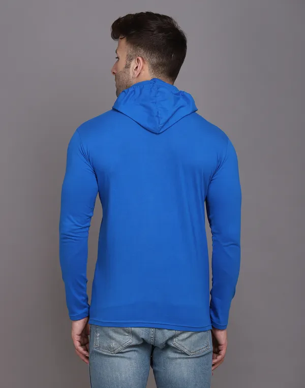 Blue_Cotton_Blend_Hooded_Neck_Full_Sleeve_T_Shirt_For_Men