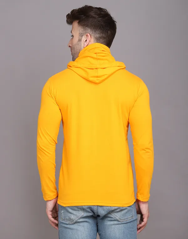 Yellow_Cotton_Blend_Hooded_Neck_Full_Sleeve_T_Shirt_For_Men