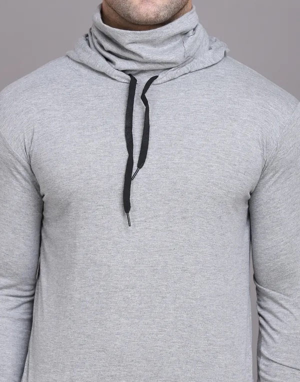 Silver_Cotton_Blend_Hooded_Neck_Full_Sleeve_T_Shirt_For_Men