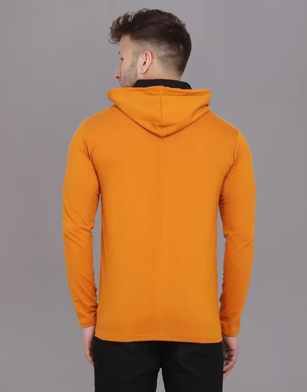Mustard_Cotton_Blend_Hooded_Neck_Full_Sleeve_T_Shirt_For_Men
