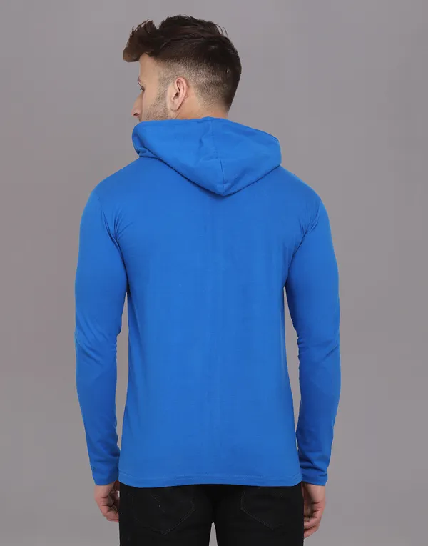 Blue_Cotton_Blend_Hooded_Neck_Full_Sleeve_T_Shirt_For_Men