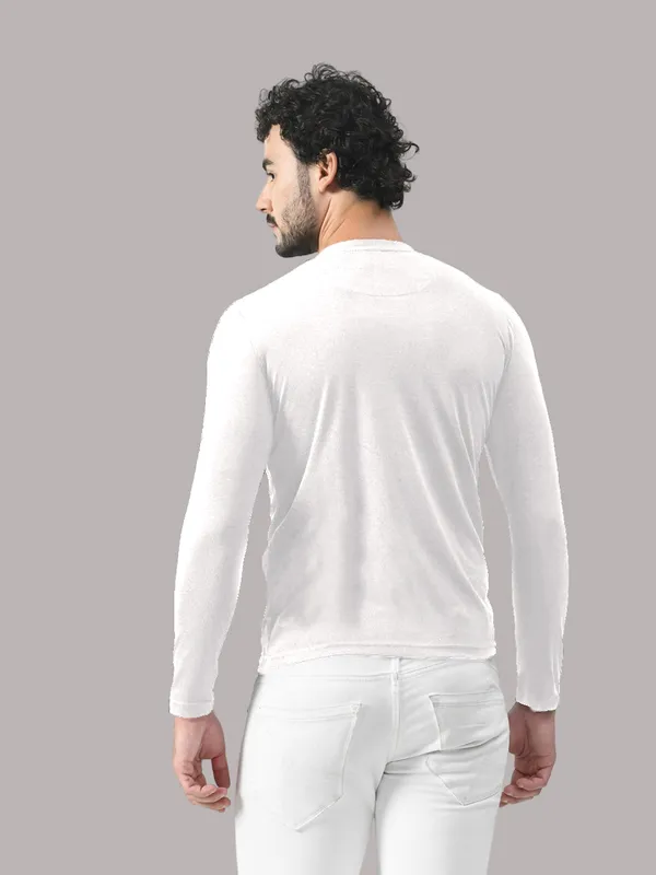 White_Cotton_Blend_Henley_Neck_Full_Sleeve_T_Shirt_For_Men