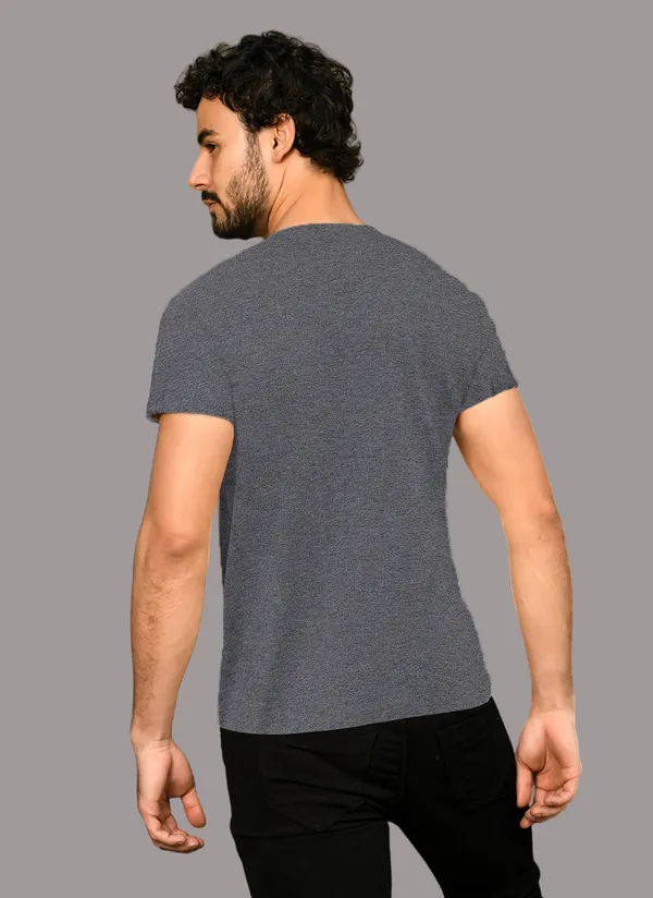 Grey_Cotton_Blend_Henley_Neck_Half_Sleeve_T_Shirt_For_Men