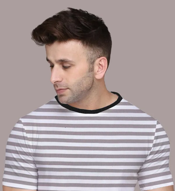 Grey_Cotton_Blend_Round_Neck_Half_Sleeve_T_Shirt_For_Men