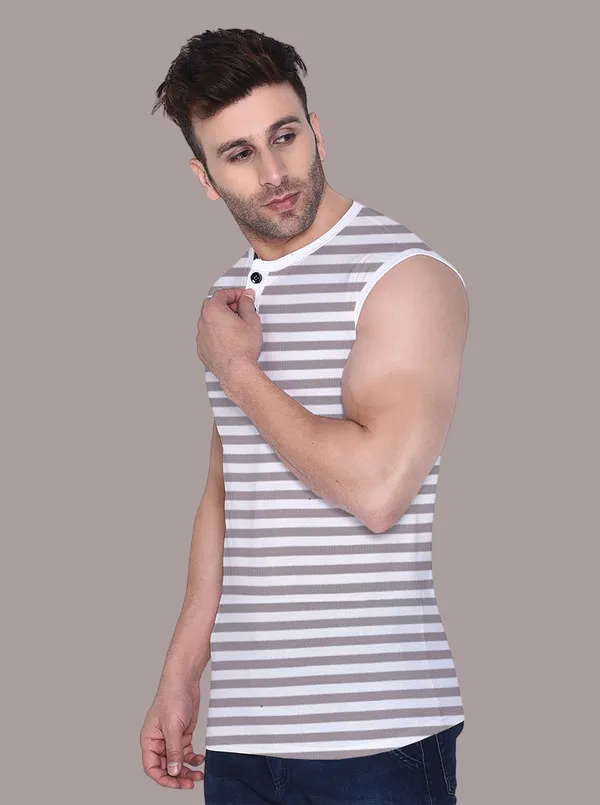 Grey_Cotton_Blend_Henley_Neck_Sleeveless_T_Shirt_For_Men