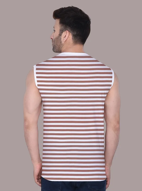 Brown_Cotton_Blend_Henley_Neck_Sleeveless_T_Shirt_For_Men