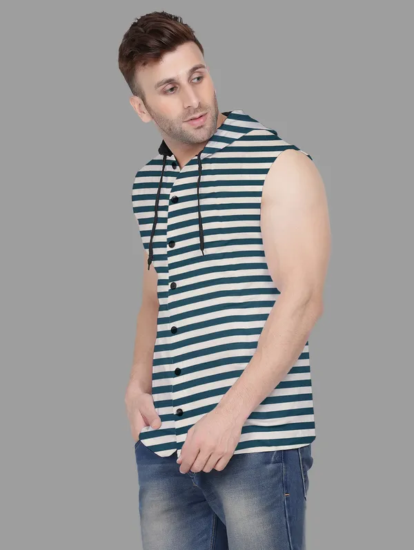 Dark_Blue_Cotton_Blend_Hooded_Neck_Sleeveless_T_Shirt_For_Men