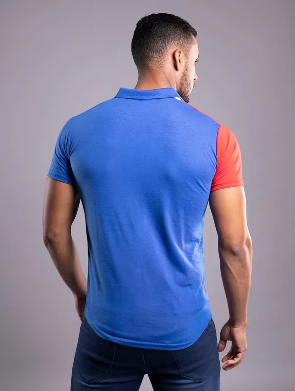 Red_&_Grey_&_Blue_Cotton_Blend_Spread_Collar_Half_Sleeve_Shirt_For_Men
