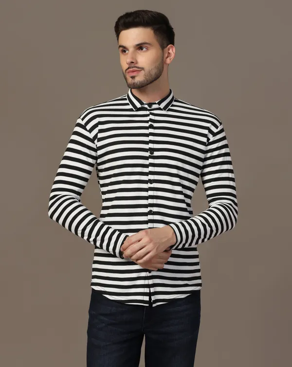 Black_Cotton_Blend_Spread_Collar_Full_Sleeve_Shirt_For_Men