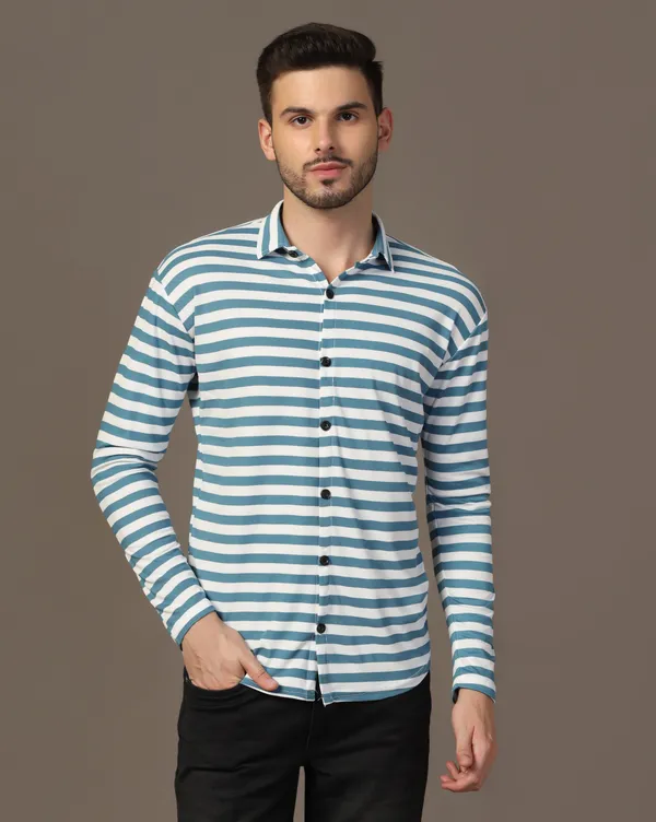 Dark_Blue_Cotton_Blend_Spread_Collar_Full_Sleeve_Shirt_For_Men