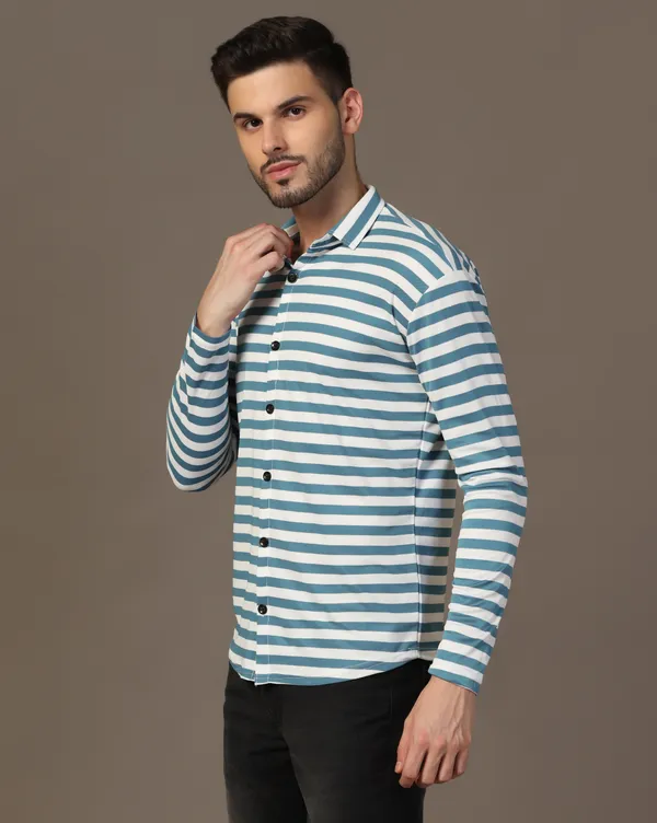Dark_Blue_Cotton_Blend_Spread_Collar_Full_Sleeve_Shirt_For_Men