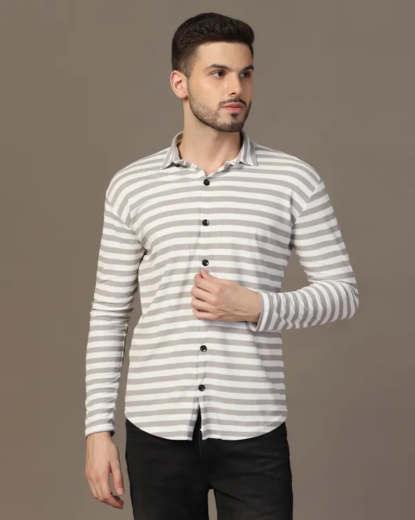 Grey_Cotton_Blend_Spread_Collar_Full_Sleeve_Shirt_For_Men