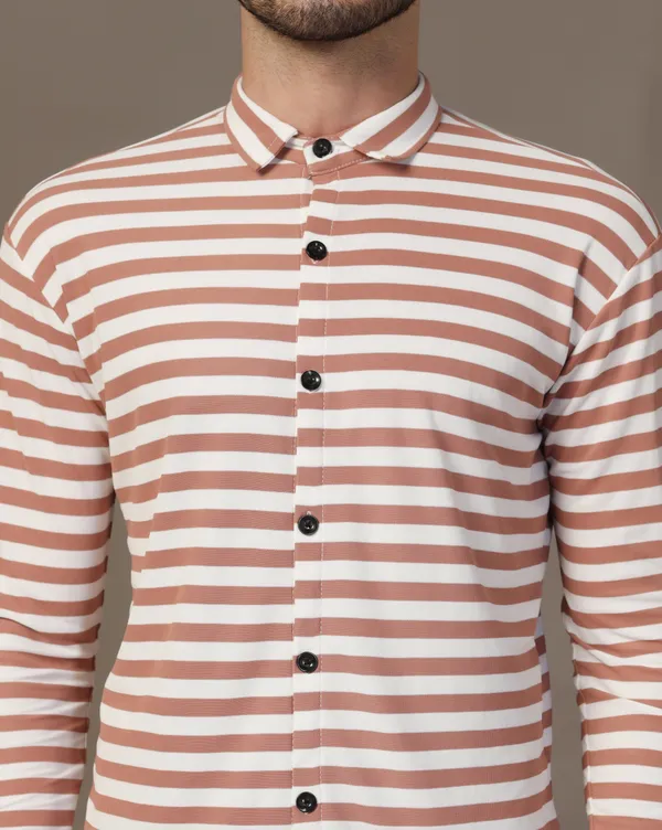 Brown_Cotton_Blend_Spread_Collar_Full_Sleeve_Shirt_For_Men