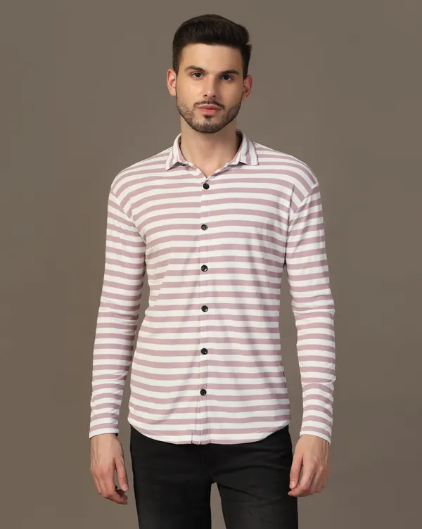 Beige_Cotton_Blend_Spread_Collar_Full_Sleeve_Shirt_For_Men