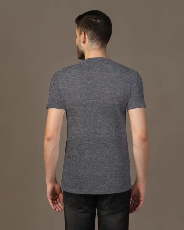 Grey_Cotton_Blend_Mandarin_Collar_Half_Sleeve_T_Shirt_For_Men
