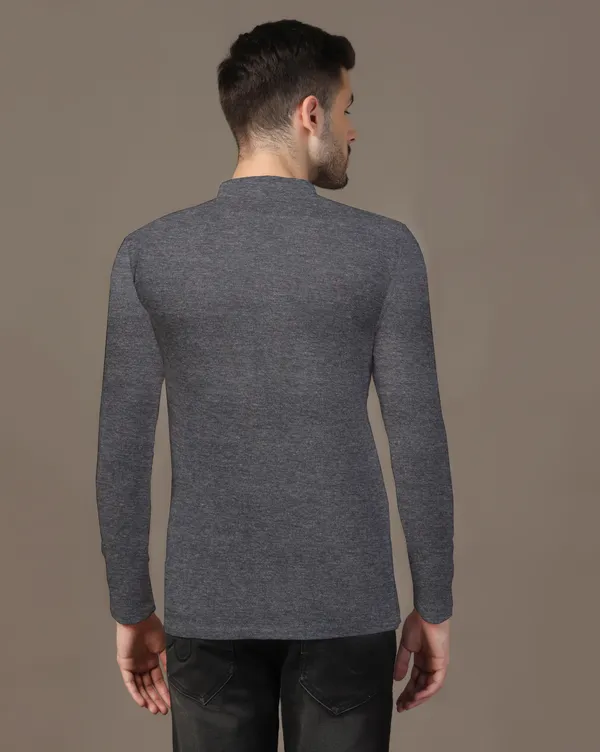 Grey_Cotton_Blend_Mandarin_Collar_Full_Sleeve_T_Shirt_For_Men