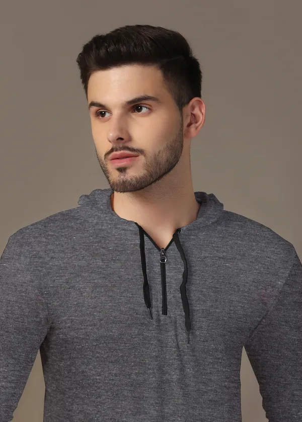 Grey_Cotton_Blend_Hooded_Neck_Full_Sleeve_T_Shirt_For_Men