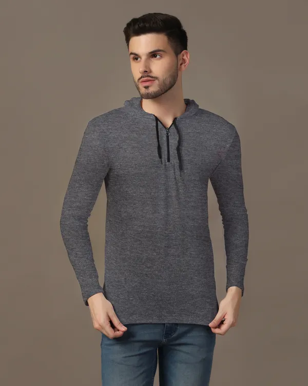 Grey_Cotton_Blend_Hooded_Neck_Full_Sleeve_T_Shirt_For_Men