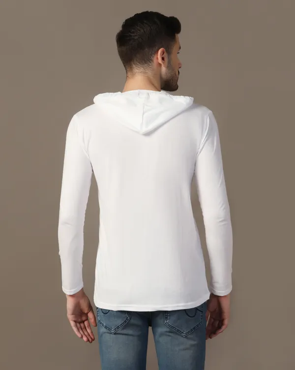 White_Cotton_Blend_Hooded_Neck_Full_Sleeve_T_Shirt_For_Men