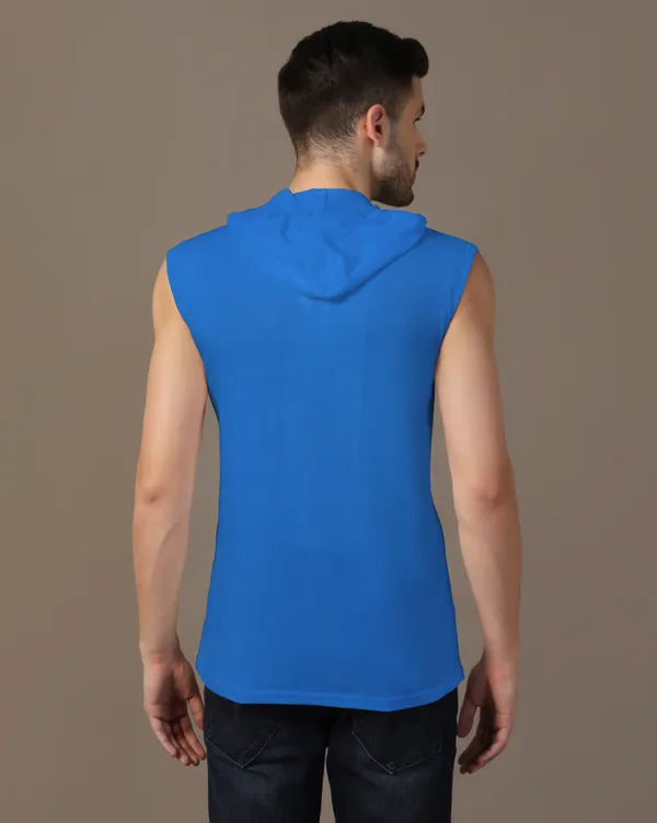 Blue_Cotton_Blend_Hooded_Neck_Sleeveless_T_Shirt_For_Men