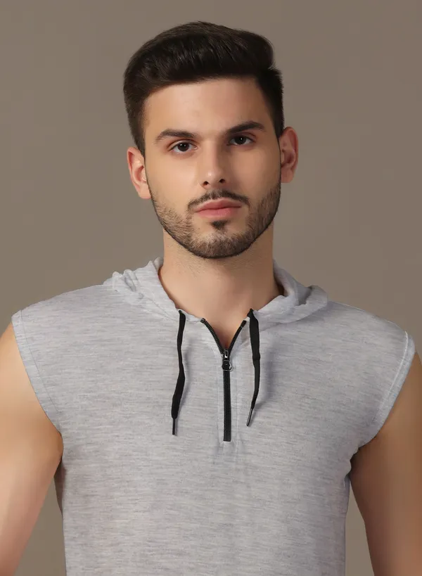 Silver_Cotton_Blend_Hooded_Neck_Sleeveless_T_Shirt_For_Men