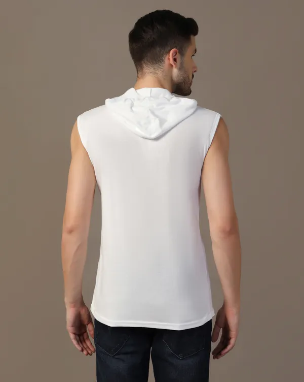 White_Cotton_Blend_Hooded_Neck_Sleeveless_T_Shirt_For_Men