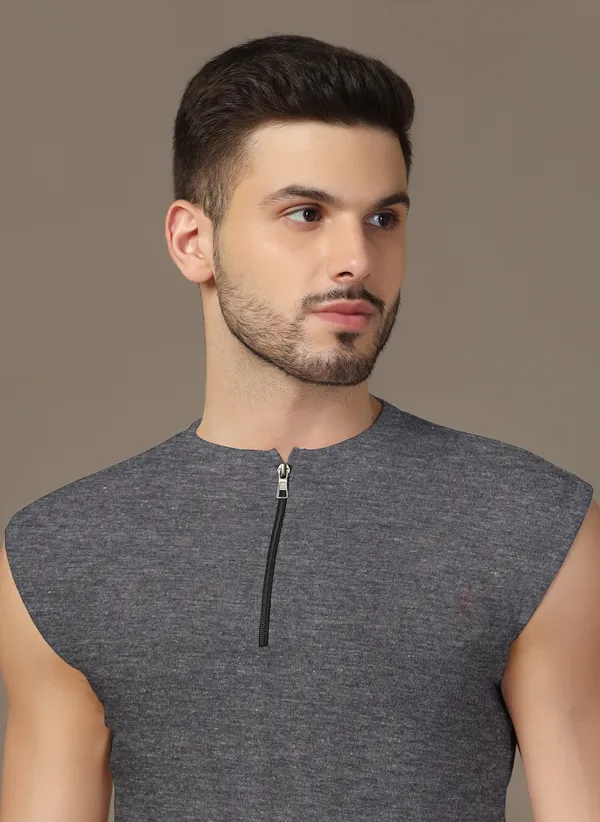 Grey_Cotton_Blend_Henley_Neck_Sleeveless_T_Shirt_For_Men