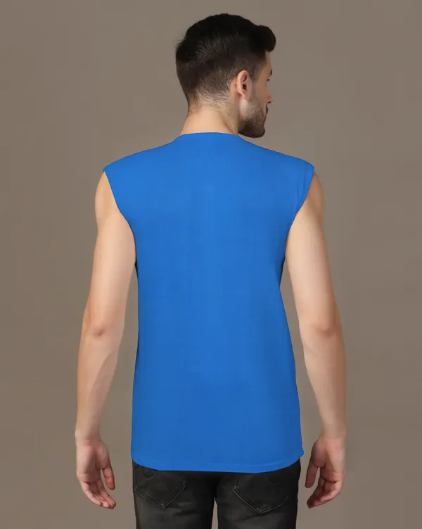 Blue_Cotton_Blend_Henley_Neck_Sleeveless_T_Shirt_For_Men