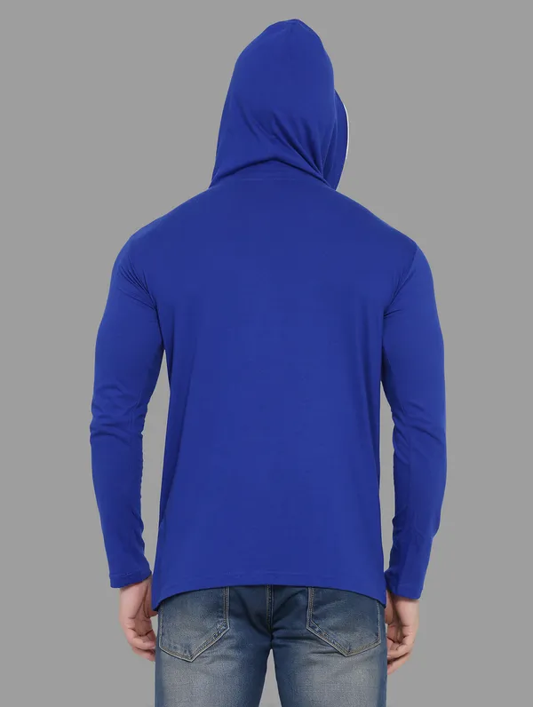 Blue_Cotton_Blend_Hooded_Neck_Full_Sleeve_T_Shirt_For_Men