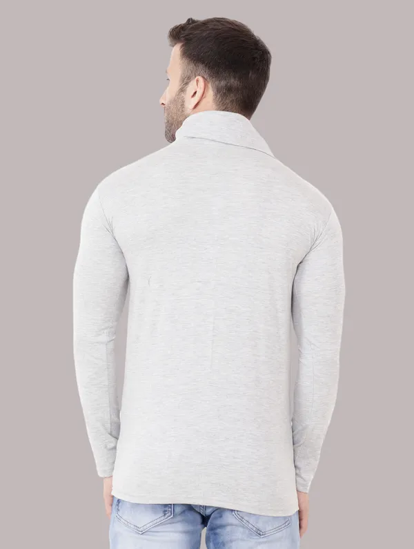 Silver_Cotton_Blend_High_Neck_Full_Sleeve_T_Shirt_For_Men