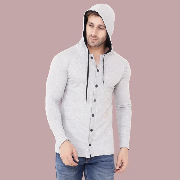 Silver_Cotton_Blend_Hooded_Neck_Full_Sleeve_T_Shirt_For_Men