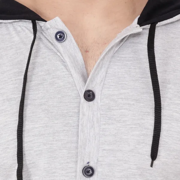 Silver_Cotton_Blend_Hooded_Neck_Full_Sleeve_T_Shirt_For_Men
