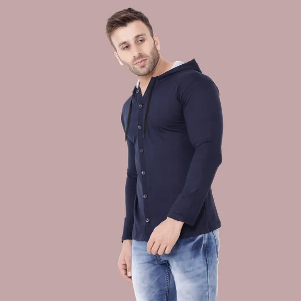 Dark_Blue_Cotton_Blend_Hooded_Neck_Full_Sleeve_T_Shirt_For_Men