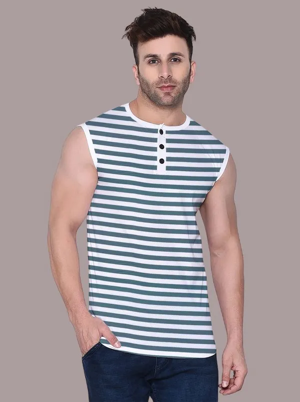 Dark_Blue_Cotton_Blend_Henley_Neck_Sleeveless_T_Shirt_For_Men