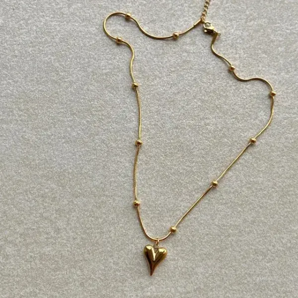 Gold_Anti_Tarnish_Stainless_Steel_Heart_Nacklace_Goldplated_Plated_Stainless_Steel_Necklace_For_Women