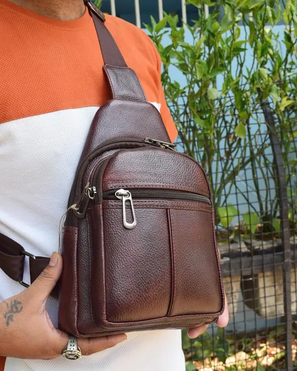 Brown_Leather_Chest_Pouch_For_Women