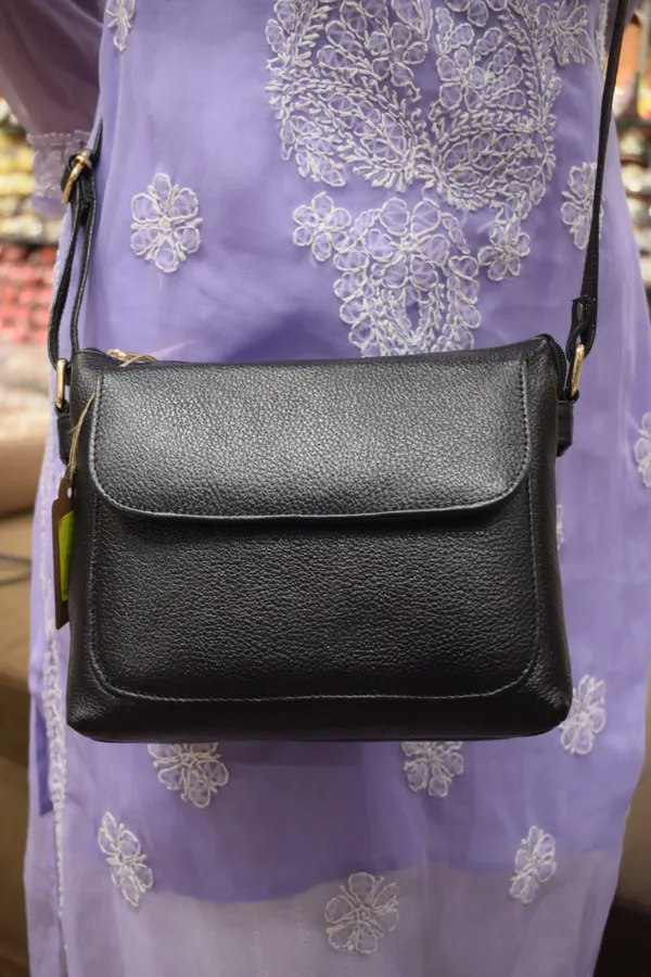 Black_Leather_Double_Layer_Crossbody_Bag