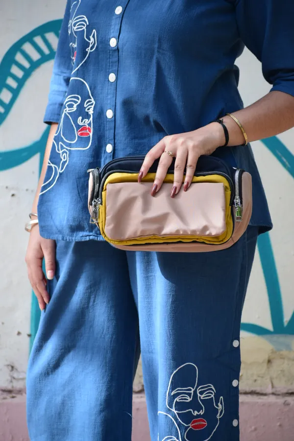 Multicolour_Leather_Chest_Pouch_For_Women
