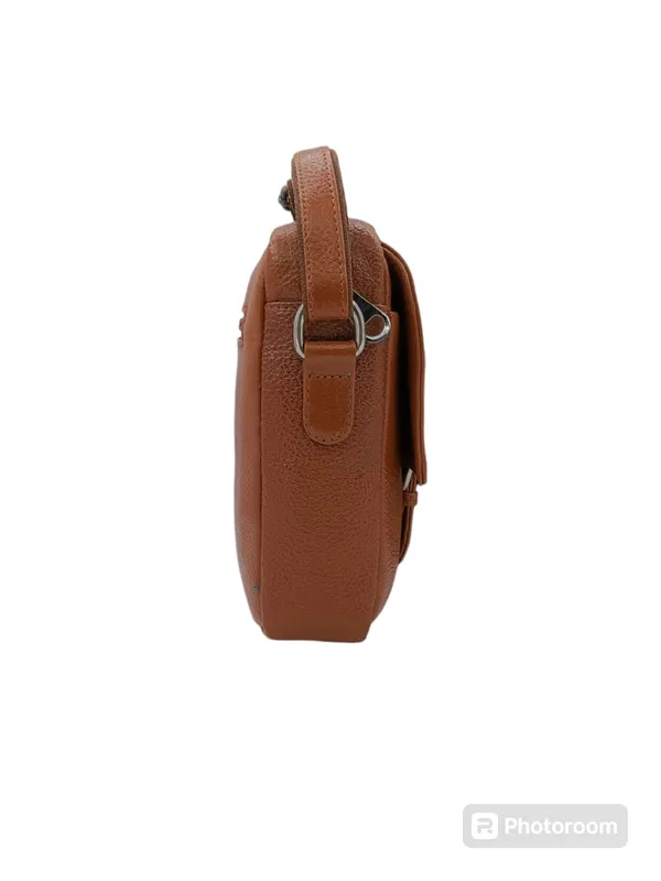 Brown_Leather_Slim_Sling_Side_Bag_For_Women