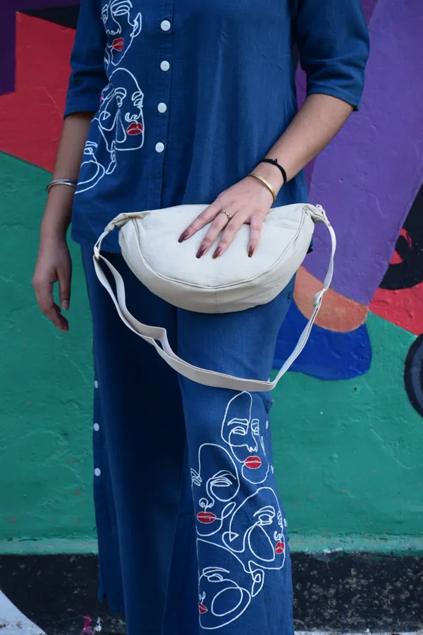 White_Leather_Halfmoon_Shoulder_Bag_For_Women