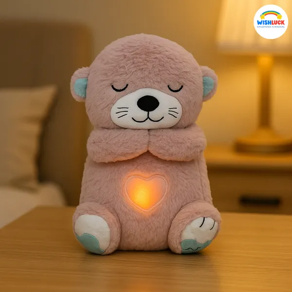 Multicolor_Introducing_The_Soothe_Snuggle_Otter,_The_Perfect_Plush_Companion_Designed_To_Settle_Your_Baby_Into_A_World_Of_Comforting_Cuddles