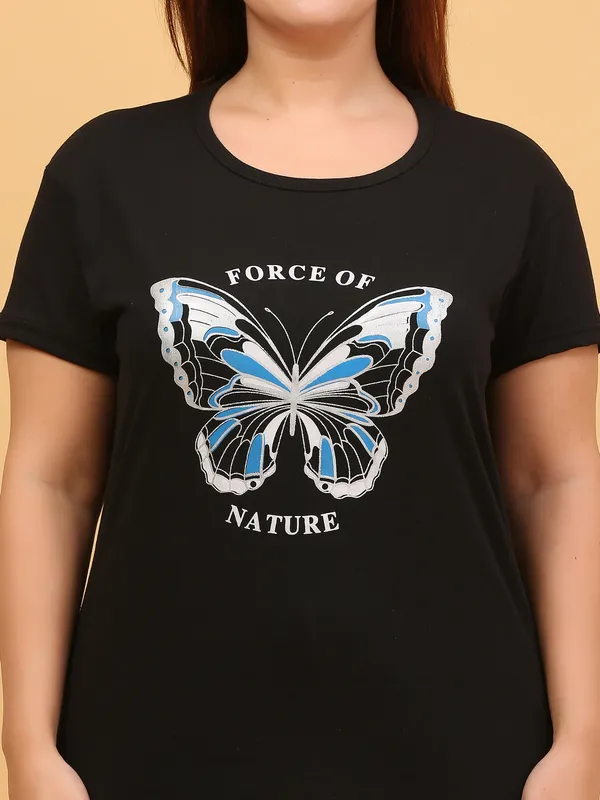 WOMEN_SHORT_TSHIRT_FORCE_(BLACK)_LOWER(GREY)
