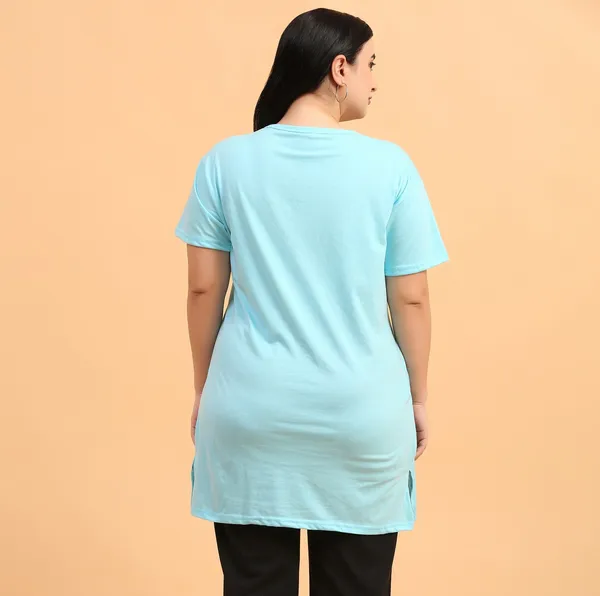 WOMEN_LONG_TSHIRT_ONCE_UPON(SKY)